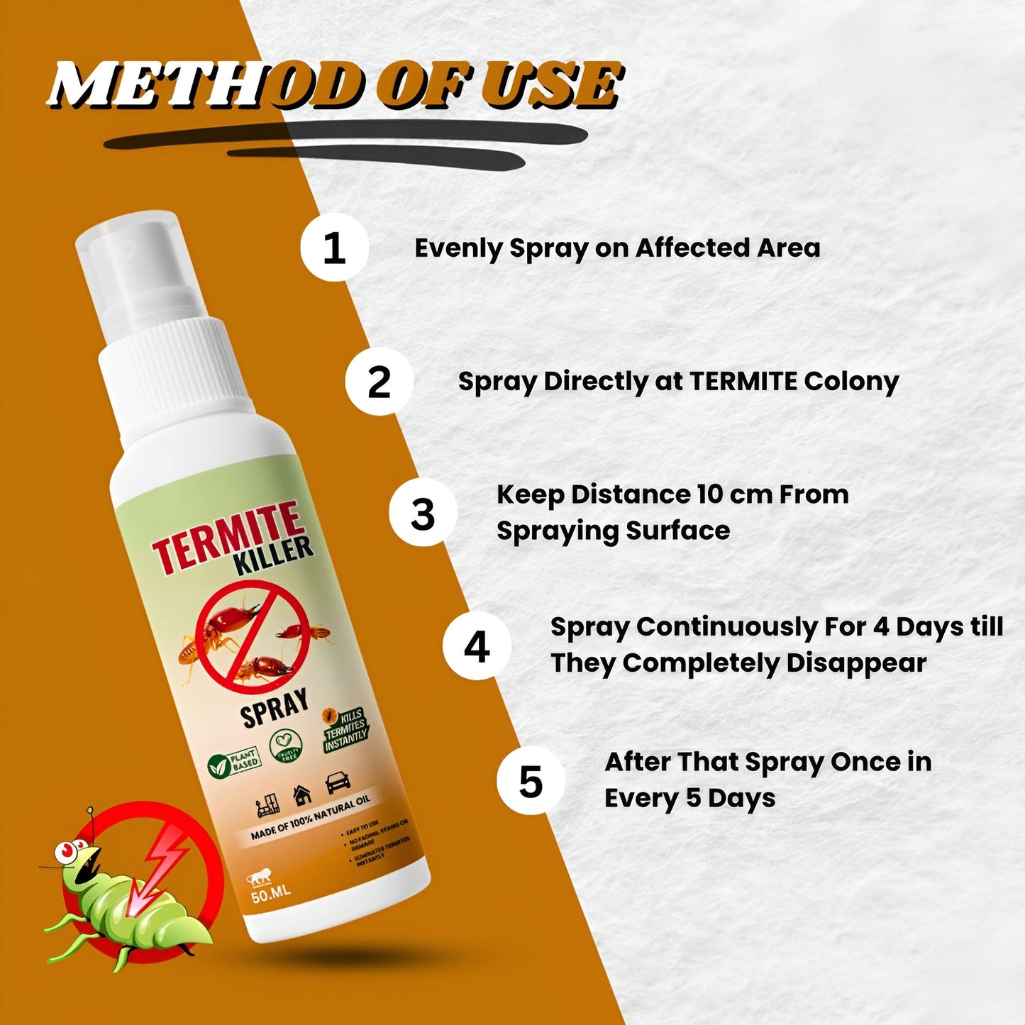 Termite Killer Spray 150ML Pack of 3