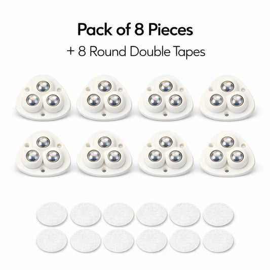 Heavy Duty 360° Rotating Furniture Mover Wheels