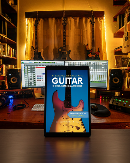 Only Guitars: Chords, Scales & Arpeggios Combined Edition by Piranhamusiclab