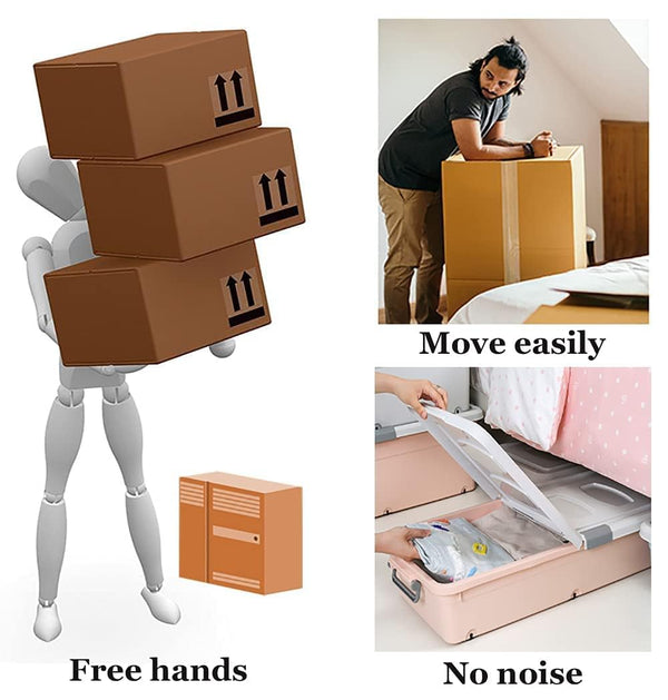 Blinkaroo's Heavy Duty 360° Rotating Moving Wheels ( Furniture Mover Wheels )