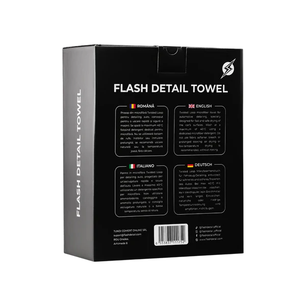 FLASH DETAIL® CAR TOWEL  90*70CM 850 GSM