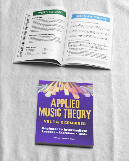 Applied Music Theory – Volumes 1 & 2 Combined Edition