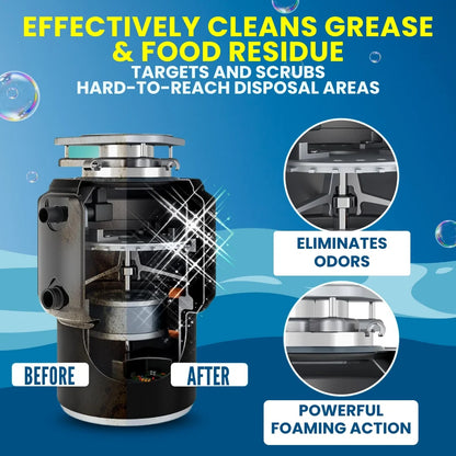 LemonBlast Yellow Bubble Tablets  Odor Eliminator + Blockage Remover BUY 12 GET 12 FREE