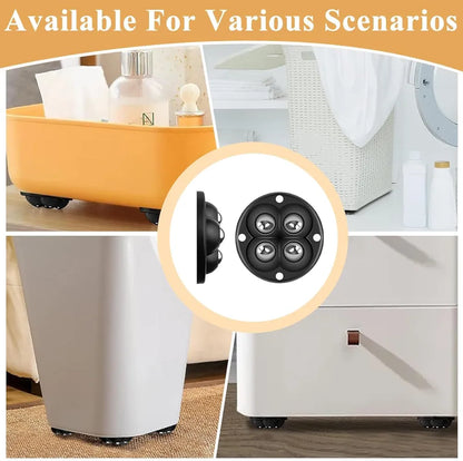 MORE DURABLE Heavy Duty 360° Rotating Furniture Mover Wheels ( Special Edition )
