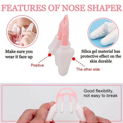Silicone Nose Shaper Clip