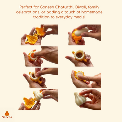 Festive Sancha Sets : Make Traditional Sweets and Snacks Easy! ( Set of 13 )