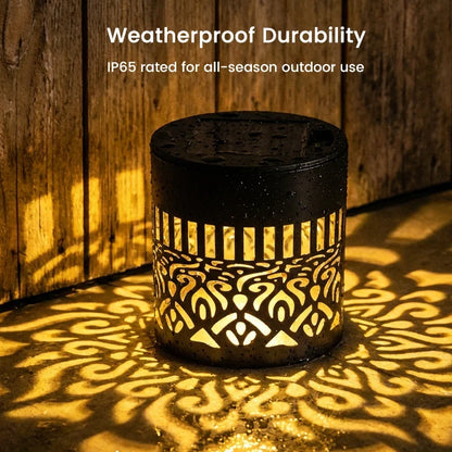 Solar Mandala Light – Stunning Pattern Projection / IP65 Waterproof / Auto On/Off