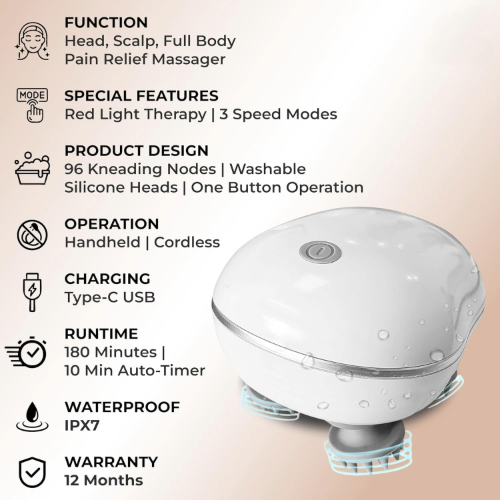 Smart Scalp Massager™ Intelligent Electric Head Massager