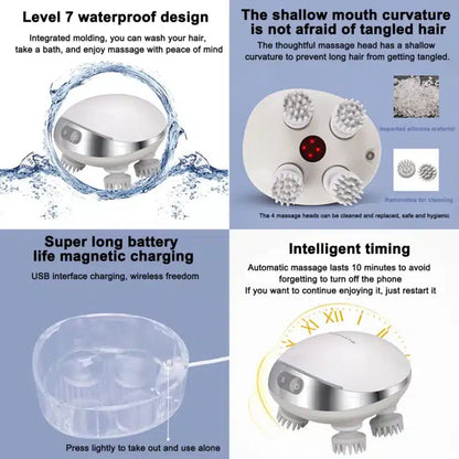 Smart Scalp Massager™ Intelligent Electric Head Massager