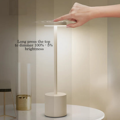 Blinkaroo's Touch LED Table Lamp – Minimal Rechargeable, Dimmable & Cordless LED Light