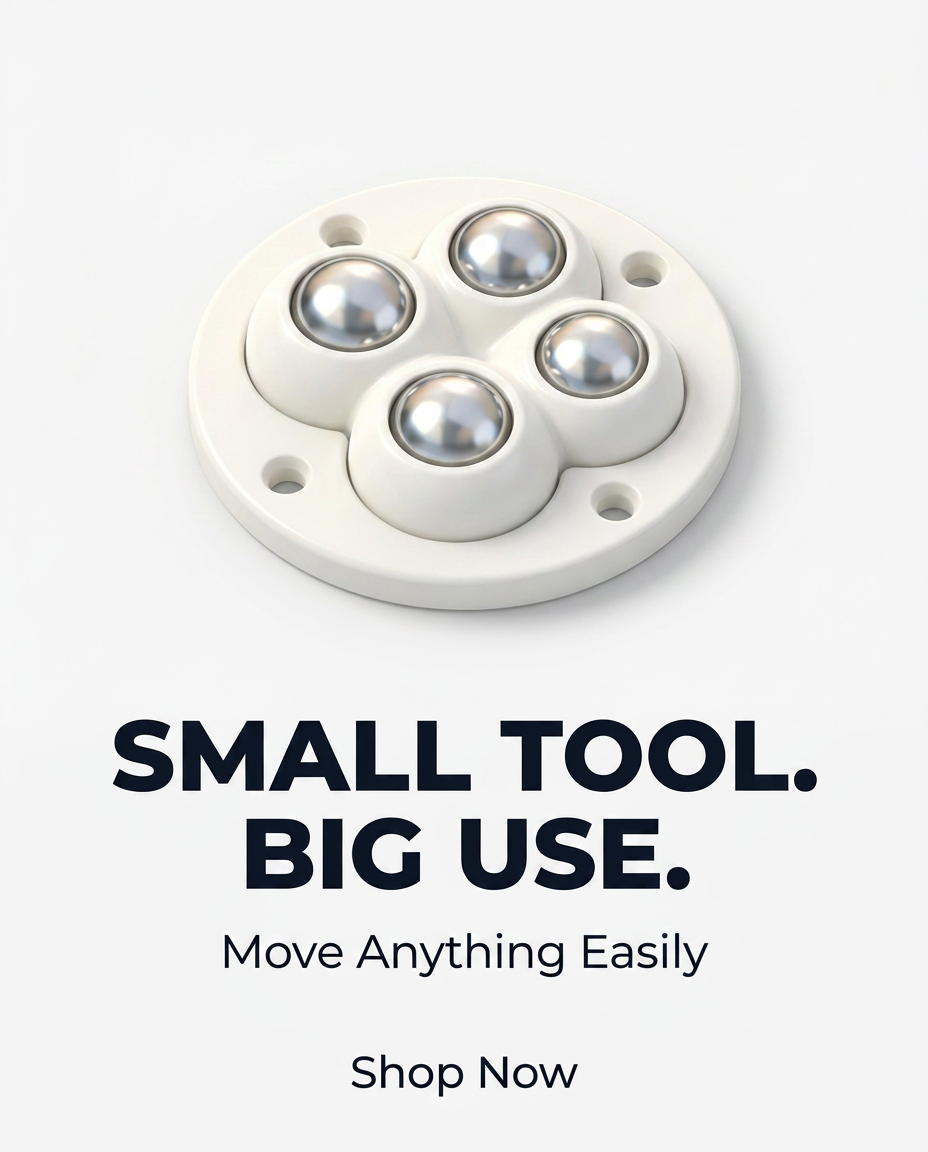 SmoothRoll 360° Furniture Moving Wheels