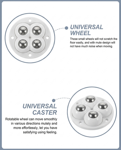 SmoothRoll 360° Furniture Moving Wheels