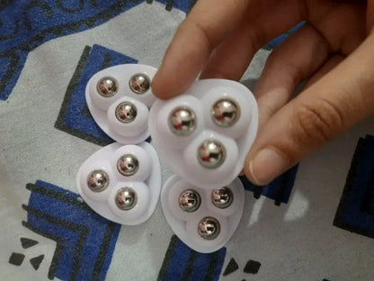 Blinkaroo's Heavy Duty Rotating 3 Steel Balls Moving Wheels ( Furniture Mover Wheels )