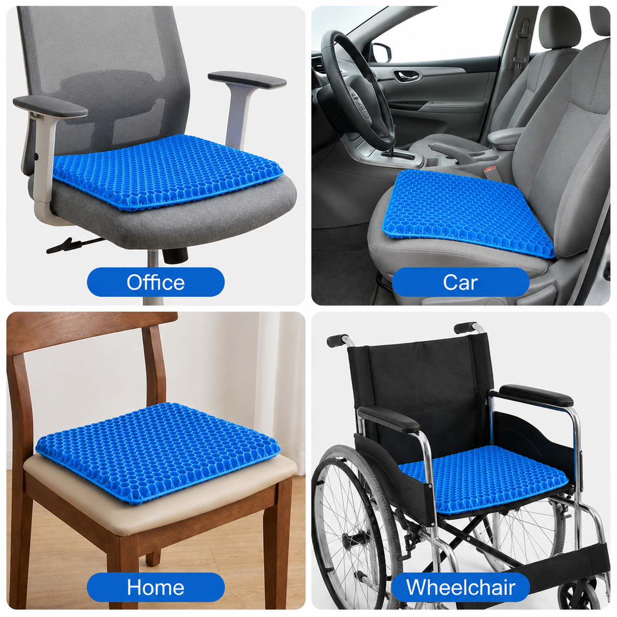 Alum Gel Seat Cushion
