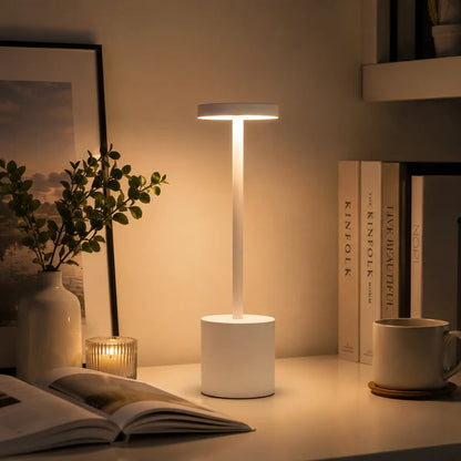Blinkaroo's Touch LED Table Lamp – Minimal Rechargeable, Dimmable & Cordless LED Light